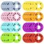 Juvale 80-Pack Round Hanger Size Dividers for Clothing Racks, Home, and Closet, Size XXS to XXXL