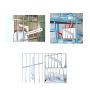 HJYPYJ Magic Hanger,Wall-Mounted PP Folding Hanger,Easy Installation Organizer Space-Saving Hanger,Bearing 5Kg Durable/White / 1 pcs