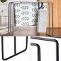 M-TOP Dishcloth Holder Sponge Holder Stand Rack, Kitchen Countertop Dishcloth Drying Rack with 2 Sponge Hooks, Kitchen Cloth Rack Tower Dishcloth Hanger to Hang Rags and Spongesblack-2 Packs M-TOP Dishcloth Holder Sponge Holder Stand Rack, Kitchen Countertop Dishcloth Drying Rack with 2 Sponge Hooks, Kitchen Cloth Rack Tower Dishcloth Hanger to Hang Rags and Spongesblack-2 Packs