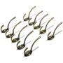 Coat Hooks TAPCET 10 Pcs Clothes Hooks Vintage Antique Iron Hooks Hat Coat Clothes Towel Robe Hooks Wall Hook Hanger for Kitchen Bathroom Bedroom Office Lavatory Closets (Mounting Screws Provided)