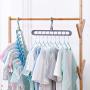 WXR Magic Hangers Space Saving Clothes HangersSmart Closet Space Saver 3 Pack Sturdy Plastic Coat Hanger for Heavy ClothesOrganizer for Closet Wardrobe System (Gray) WXR Magic Hangers Space Saving Clothes HangersSmart Closet Space Saver 3 Pack Sturdy Plastic Coat Hanger for Heavy ClothesOrganizer for Closet Wardrobe System (Gray)