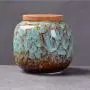 High Ceramic Marble Grain Tea Boxes Home Storage Boxes Exquisite Teaware Sets Concise Sealed Tea Canddies Home Table Decor (Light blue) High Ceramic Marble Grain Tea Boxes Home Storage Boxes Exquisite Teaware Sets Concise Sealed Tea Canddies Home Table Decor (Light blue)