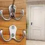 Rustic Coat Hooks Double Prong Wall Mounted 12 Packs with 28 Screws 20 LB Utility Hooks Heavy Duty Towel Hooks Retro Double Hooks for Coat, Scarf, Bag, Towel, Key, Cap, Cup (5# Silver 12 Pack) Rustic Coat Hooks Double Prong Wall Mounted 12 Packs with 28 Screws 20 LB Utility Hooks Heavy Duty Towel Hooks Retro Double Hooks for Coat, Scarf, Bag, Towel, Key, Cap, Cup (5# Silver 12 Pack)