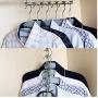 Metal Multifunctional Hangers 10 pcs Clothes Hanger with Hook Metal Iron Hanger Useful Home Supplies
