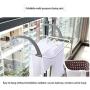 2pcs Portable Foldable Drying Rack Clothes Punch Free Hanger Winter Heating Radiator Balcony Clothes Hanger