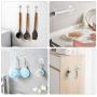 HangerSpace Adhesive Hooks, Transparent Reusable Sticky Hooks 13.2LB Heavy Duty Seamless Hooks Rotating Ceiling Hooks Wall Hanger Hooks Utility Hooks for Kitchen Bathroom Window - 12 Packs HangerSpace Adhesive Hooks, Transparent Reusable Sticky Hooks 13.2LB Heavy Duty Seamless Hooks Rotating Ceiling Hooks Wall Hanger Hooks Utility Hooks for Kitchen Bathroom Window - 12 Packs