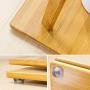 Cxjff Floor Standing Coat Rack Clothes Hat Stand Floor Standing Coat Rack Clothes Hat Stand Hanger Hooks Shelves Bamboo Simple Smooth Stoarge, Log Color Hanger Modern (Color : Log)