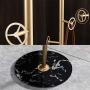 Q_Entryway Furniture Simple Modern Coat Rack Floor Creative Hanger Marble Metal Clothes Rack Nordic Bedroom Living Room Floor Hanger Hall Trees