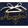 Personalized Valentines Day Couples Gift~Gold or Silver Wire~2 Names~Door or Wall Hanger~Any Names or Initials~Year, Date 2019 option~4ever option~Heart~gift for your valentine Personalized Valentines Day Couples Gift~Gold or Silver Wire~2 Names~Door or Wall Hanger~Any Names or Initials~Year, Date 2019 option~4ever option~Heart~gift for your valentine