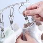 CenYouful Stainless Steel Laundry Drying Rack Windproof Clothes Hanger with 8 Clips for Drying Socks,Drying Towels, Cloth Diapers, Bras, Baby Clothes,Underwear,Hat, Socks Gloves (Set of 2) CenYouful Stainless Steel Laundry Drying Rack Windproof Clothes Hanger with 8 Clips for Drying Socks,Drying Towels, Cloth Diapers, Bras, Baby Clothes,Underwear,Hat, Socks Gloves (Set of 2)
