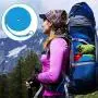 BEAJADE 2-Piece 10 M Clothesline Portable Adjustable for Indoor and Outdoor Laundry Drying, Perfect Windproof Clothes Hanger for Camping & Family Use, 10 M (10M, Blue and Pink)