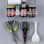 WEKA Multiuse Multilayer 5 Layers Refrigerator Side Shelf Iron Rack Storage Hanger Oganizer Tool