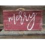 Vintage look MERRY new calligraphy Christmas Chalk Couture style old time font jute hanger antique style primitive style. weathered wood sign Vintage look MERRY new calligraphy Christmas Chalk Couture style old time font jute hanger antique style primitive style. weathered wood sign