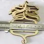 Jili Online 10 Pieces Wooden Clothes Hanger Woodware Ornaments Bunting Crafts Embellishments DIY 2.5cm