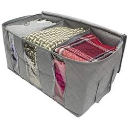 Todens Non-Woven Clothes Blanket Storage Boxes Organizer Pouch Wardrobe Organizer Bag 1PC