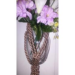 Cream/brown plant hanger