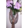 Cream/brown plant hanger