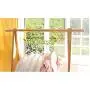 Coats Hanger Saving Space Hanger Rack Cloth Hanger with Hook Closet Organizer Home Tool Storage Holder 2PCS Kangsanli (Color random)