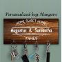 Personalized Family key holder for wall, Home Sweet Home Key Hanger, Wall Key Rack, Family custom key organizer, Personalized Wood Key Holder For Wall, Last name key rack, Housewarming Wedding Gift Personalized Family key holder for wall, Home Sweet Home Key Hanger, Wall Key Rack, Family custom key organizer, Personalized Wood Key Holder For Wall, Last name key rack, Housewarming Wedding Gift