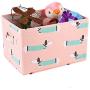 Lush Decor Sausage Dog Fabric Covered 3 Piece Collapsible Storage Boxes Set, 14