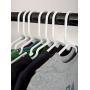 1InTheHome White Nursery Hangers 30 Pack for Baby, Toddler, Kids, Children (30 Pack)