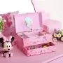 SONGMICS Ballerina Music Jewelry Boxes Storage Case with Drawer, Gift for Little Girls, Princess and Butterfly, Pink UJMC003 SONGMICS Ballerina Music Jewelry Boxes Storage Case with Drawer, Gift for Little Girls, Princess and Butterfly, Pink UJMC003