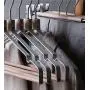 Nwn Log Iron Wrought Iron Hanger Metal Clothes Hanging Pants Hanging Multifunctional Wardrobe (Color : White, Size : 20) Nwn Log Iron Wrought Iron Hanger Metal Clothes Hanging Pants Hanging Multifunctional Wardrobe (Color : White, Size : 20)