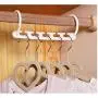 10PC 5 Hole Magic Wander Hangers Clothes Space Saver Space Saver Wonder Magic Clothes Hanger Hook Hangers for Clothes Decoration 10PC 5 Hole Magic Wander Hangers Clothes Space Saver Space Saver Wonder Magic Clothes Hanger Hook Hangers for Clothes Decoration