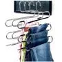 Pants Hangers Cloth Hangers S Shape Non Slip Space Saving Hangers for Pants, Tie, Belt, Scarf, Legging