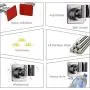 Adjustable Handheld Shower Head Holder Bracket,Adhesive No-Damage Hanging Strips.Solid Heavy Adjustable Wall Mount SUS304 Stainless Steel/Brushed Adjustable Handheld Shower Head Holder Bracket,Adhesive No-Damage Hanging Strips.Solid Heavy Adjustable Wall Mount SUS304 Stainless Steel/Brushed
