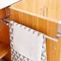 hullonguuo Stainless Steel Kitchen Bath Towel Holder Rack Door Storage Scarf Hanger Clothes Organizer hullonguuo Stainless Steel Kitchen Bath Towel Holder Rack Door Storage Scarf Hanger Clothes Organizer