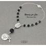 Rosary, Rear View mirror Hangers, St. Christopher,Car Crucifix,communion favors,Auto Rosary,easy hang,First Communion Gift,Confirmation Gift