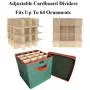 IC ICLOVER Holiday Ornaments Storage Box, Christmas Decorations Ball Containers with lid & Adjustable 64 Compartment Cube Organizer Detachable Dividers for Home Office Xmas Wedding 12x12x12 Inch,Green IC ICLOVER Holiday Ornaments Storage Box, Christmas Decorations Ball Containers with lid & Adjustable 64 Compartment Cube Organizer Detachable Dividers for Home Office Xmas Wedding 12x12x12 Inch,Green