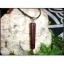 Pendant Necklace handcrafted from Snakewood with Tibetan Silver hanger Pendant Necklace handcrafted from Snakewood with Tibetan Silver hanger