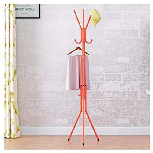 WYQSZ Coat Rack - Coat Rack Child Hanger Spray Tube Clothes Rack Bedroom Metal - Coat Rack 8563 (Color : B) WYQSZ Coat Rack - Coat Rack Child Hanger Spray Tube Clothes Rack Bedroom Metal - Coat Rack 8563 (Color : B)