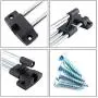 ZJchao Heavy Duty Retractable Closet Pull Out Rod Wardrobe Clothes Hanger Rail Towel Ideal for Closet Organizer Polished Chrome (30cm/ 11.8 Inches) ZJchao Heavy Duty Retractable Closet Pull Out Rod Wardrobe Clothes Hanger Rail Towel Ideal for Closet Organizer Polished Chrome (30cm/ 11.8 Inches)
