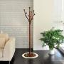 QL QianLiJiaJi- Hanger Floor Solid Wood Coat Rack Creative Modern Floor Bedroom Hanger Clothes Rack Large Simple (45 45 177cm) Modern Coat Rack