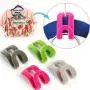 Tinksky Non Slip Flocked Coat Suit Shirt Clothes Hangers Hooks Holders - 12pcs Tinksky Non Slip Flocked Coat Suit Shirt Clothes Hangers Hooks Holders - 12pcs