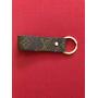 Handcrafted Key Fob/Key Ring/Key Chain handmade with re-purposed Canvas