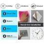 Self Adhesive Seamless Holder Hook, Kitchen Toilet Bathroom Closet Wall Single Nail Free Hanger, for Hanging Sowel Picture Photo Frame Storage Rack, Strong Sticky Punch-Free, Stainless Steel, 2 pcs