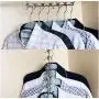 10pc Multi-Function Metal Wonder Rack Bathroom Hanger Wardrobe Clothes Hanger Storage Magic Creative Design Rack
