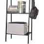JS HOME Foldable Basket Organizer Bin, Polyester Storage Boxes with Strong Cotton Rope Handle, Grey, Jumbo, 3-Pack JS HOME Foldable Basket Organizer Bin, Polyester Storage Boxes with Strong Cotton Rope Handle, Grey, Jumbo, 3-Pack