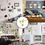 205 Pcs Picture Hanging Kit, VSANNSZ Picture Hangers Assortment Heavy Duty Photo Frame Hooks with Nails for Wall,Picture Wall Hangers Holds 10-100 Lbs