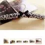 10pcs Random Color Leopard-Print Cotton Padded Hanger for Dress 10pcs Random Color Leopard-Print Cotton Padded Hanger for Dress