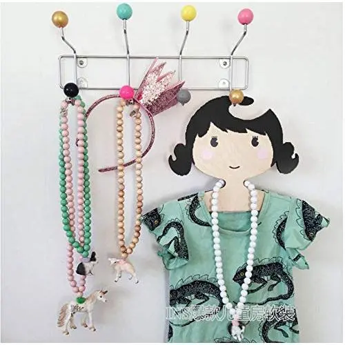 5pcs Random Color Cute Cartoon Princess Girls Wooden Children Clothes Hanger Nordic Style Wood Coat Rack Baby Hanger Kids Room Decoration Hook 5pcs Random Color Cute Cartoon Princess Girls Wooden Children Clothes Hanger Nordic Style Wood Coat Rack Baby Hanger Kids Room Decoration Hook
