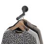 Rustic State Industrial Wall Mount Pipe Hanger Holder Rack Clothes Bar Iron Gray 14 Inch