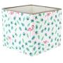 PICCOCASA Collapsible Storage Basket Bin, Flodable Cubes Boxes Baskets Containers Organizer, Home Organizer Solution for Office Bedroom Closet Toys Laundry 13" x 13" x 13" Red Flamingo Style PICCOCASA Collapsible Storage Basket Bin, Flodable Cubes Boxes Baskets Containers Organizer, Home Organizer Solution for Office Bedroom Closet Toys Laundry 13" x 13" x 13" Red Flamingo Style