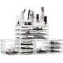 Felicite Home Acrylic Jewelry and Cosmetic Storage Boxes Makeup Organizer Set, 4 Piece Felicite Home Acrylic Jewelry and Cosmetic Storage Boxes Makeup Organizer Set, 4 Piece