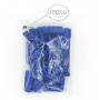 Plastic Slim-line Finger Clip Clothes Hanger Clips (20, Blue)