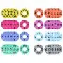 Clothes Size Dividers (40 Pack) Clothing Rack Round Closet Hangers, Perfect for Live Sale and LuLaRoe Supplies, Sizes XXS to 3XL Clothes Size Dividers (40 Pack) Clothing Rack Round Closet Hangers, Perfect for Live Sale and LuLaRoe Supplies, Sizes XXS to 3XL
